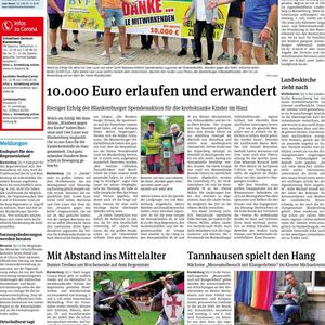 10.000 Euro erlaufen und erwandert